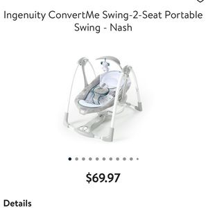 Portable Baby Swing